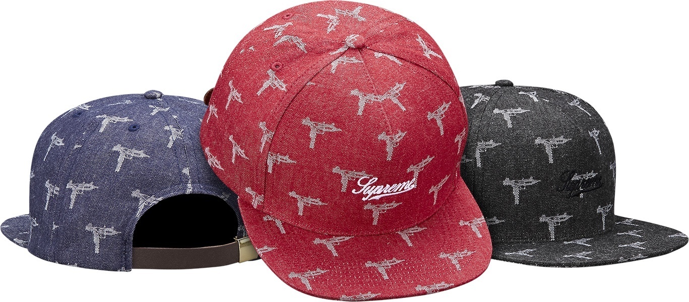 Denim Jacquard Uzi 5-Panel